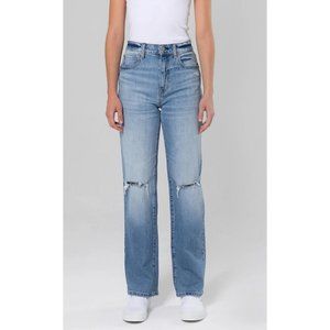 Daze Denim Sundaze High Rise Dad Jeans - Medium Blue